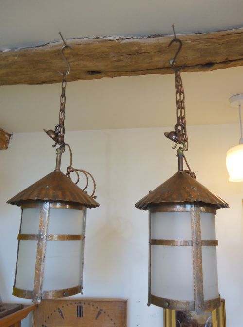 Pair of Hall Lanterns