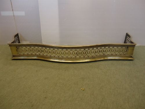 Extra Large Regency Brass Fender