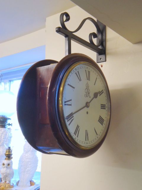Double Sided G.p.o Fusee Clock