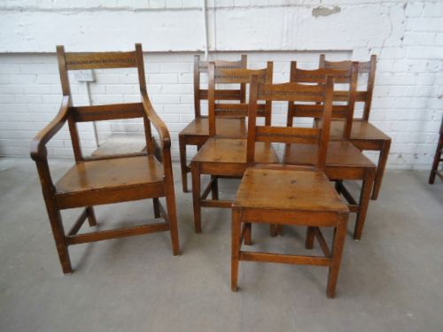 Set of 6 Kitchen Chairs