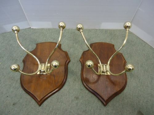 Quality Pair of Coats Hooks.