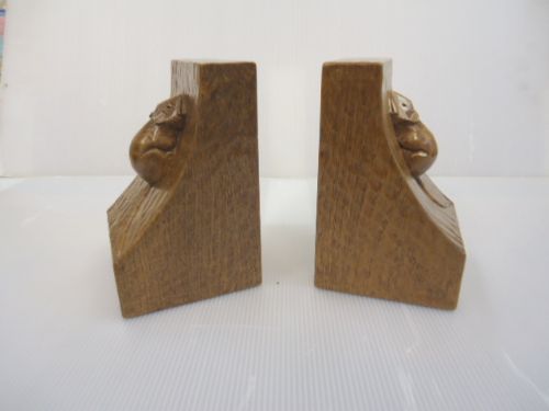Robert ' Mouseman' Thompson  Bookends.