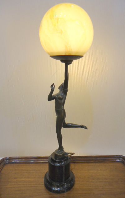 Bronze Deco Lamp