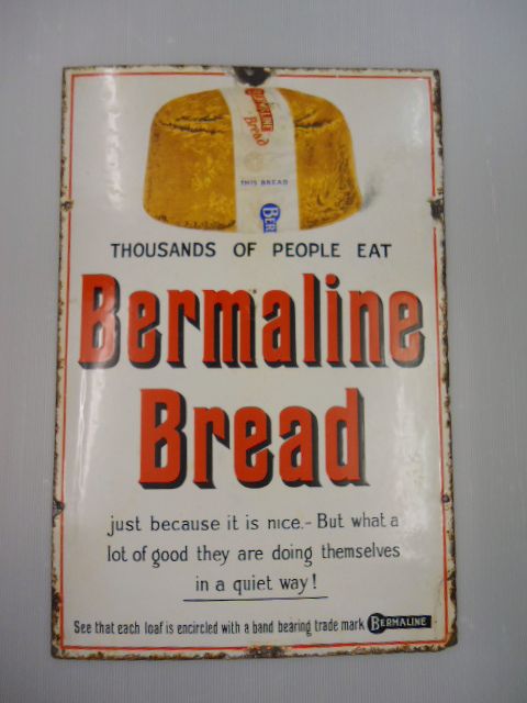 Bermaline Bread Sign