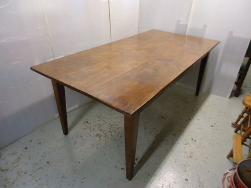 Large Hardwood Table