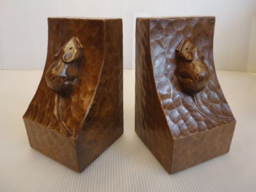 Robert ' Mouseman' Thompson  Bookends.