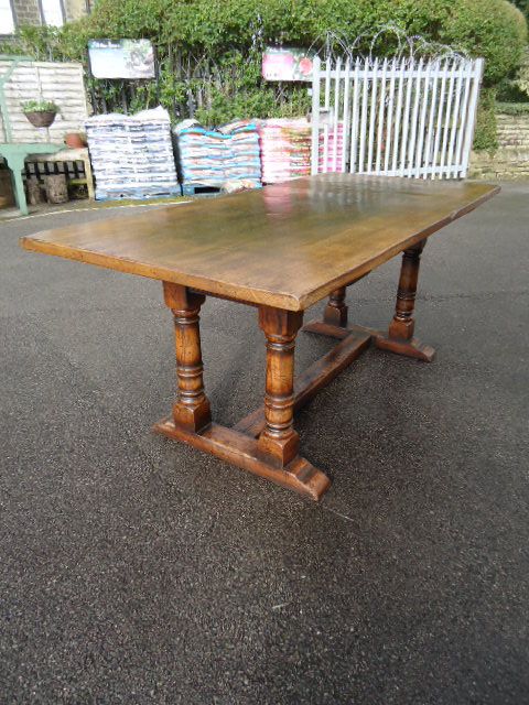 Oak Refectory Dining Table