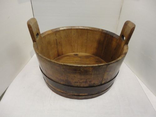 Oak Banded Tub