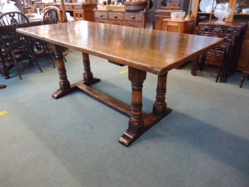 Oak Refectory Dining Table