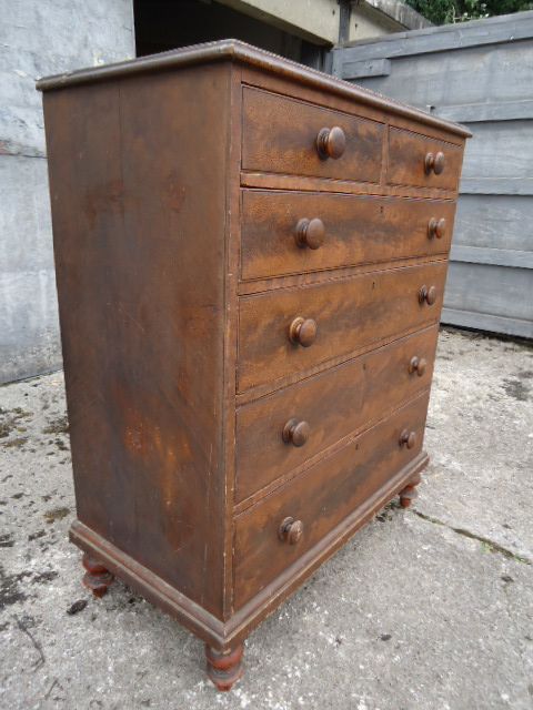 Tall Pine Chest of Drawers