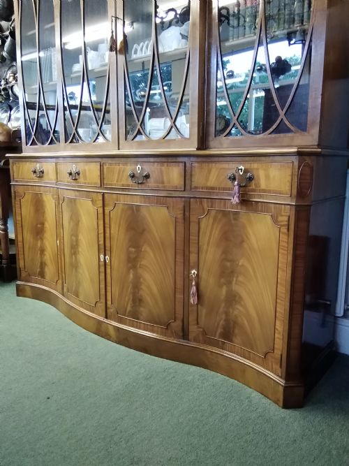 fig 1. Mahogany 8 Door Bookcase