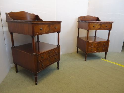 Pair of Mahogany Side Tables