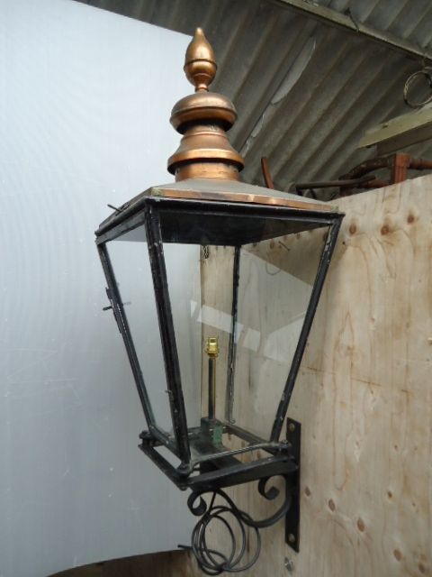 Victorian Copper Lantern