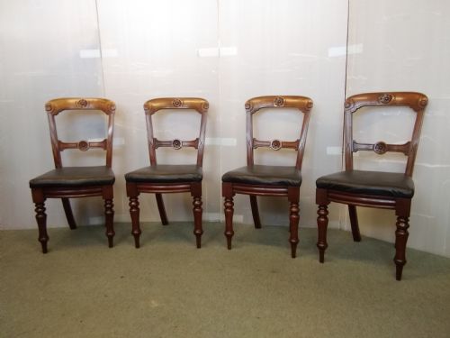 4 Victorian Chairs