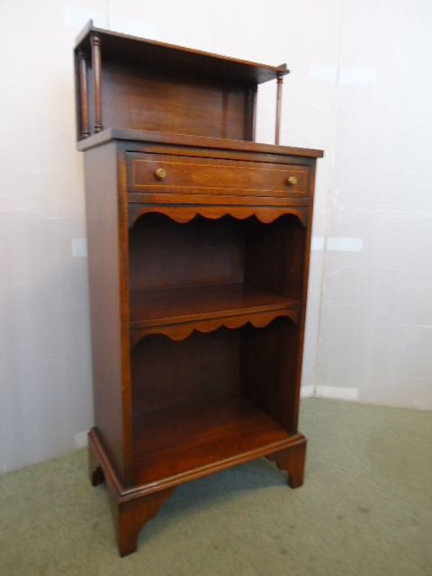 Small Edwardian Mahogany  Bookshelf