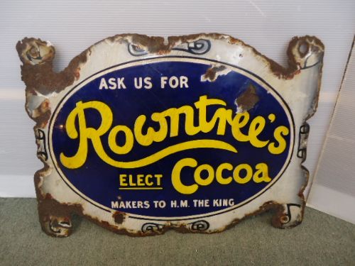 Rowntree's Cocoa Sign