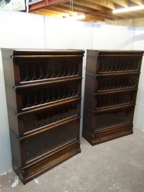 Pair of Oak Wernick Bookcases