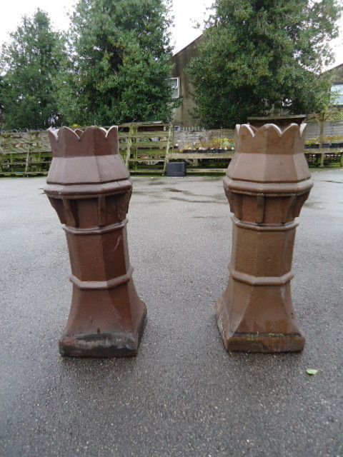 Quality Pair of Chimney Pots