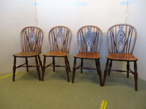 Set of 4 Period Kitchen Chairs