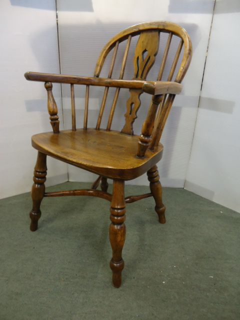 Child's Yew Wood Windsor Chair