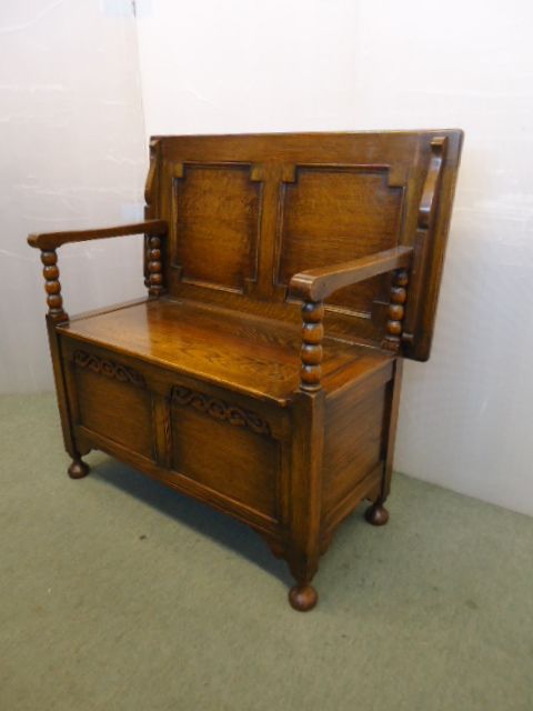 Oak Monks Bench