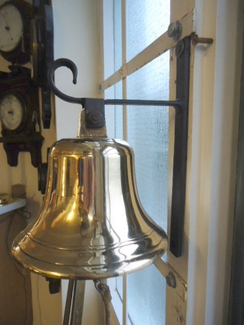 Brass Bell on Bracket