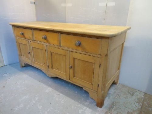 Large 76" Sycamore Top Dresser Base