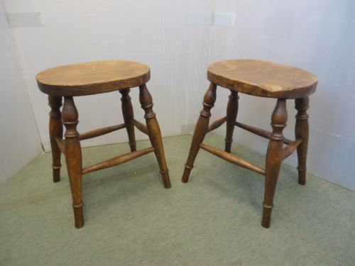 Pair of Victorian Stools