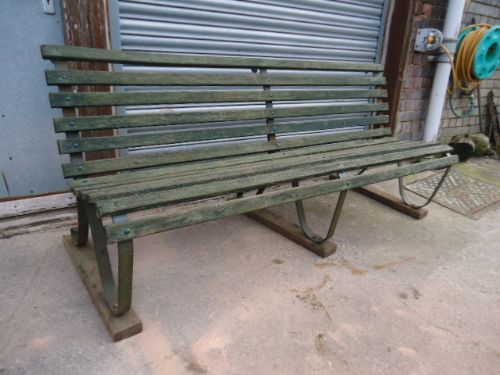 Latted Bench
