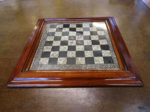 Mahogany Chess Board