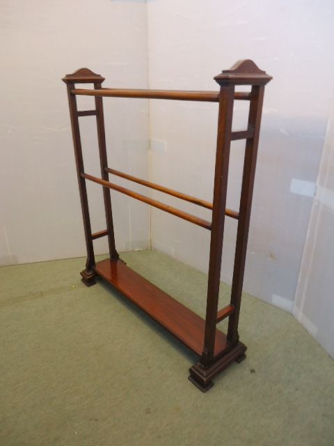 Mahogany Towel Rail