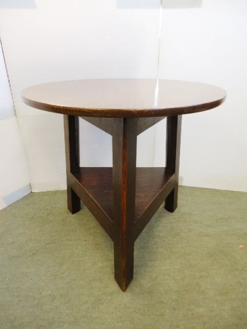 Oak Cricket Table