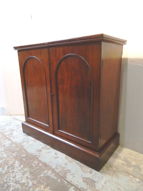 Mahogany Collectors Cabinet