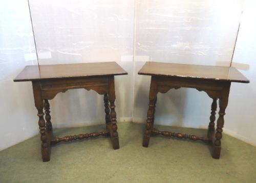 Pair of George III Style Sofa Tables