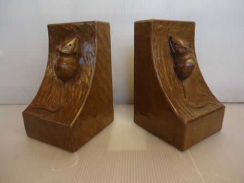 Robert ' Mouseman' Thompson  Bookends.