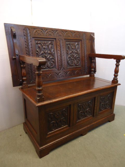 Oak Monks Bench