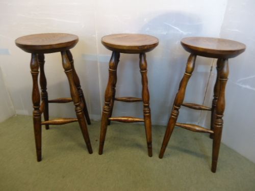 Set of 3 Tall Stools