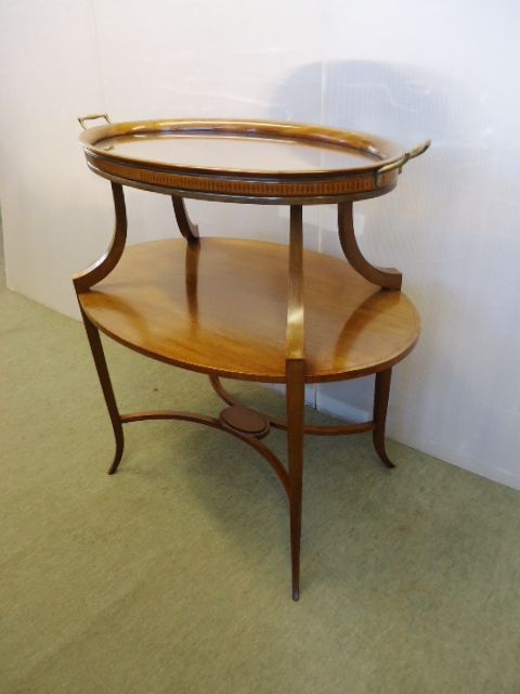 Mahogany Etagere