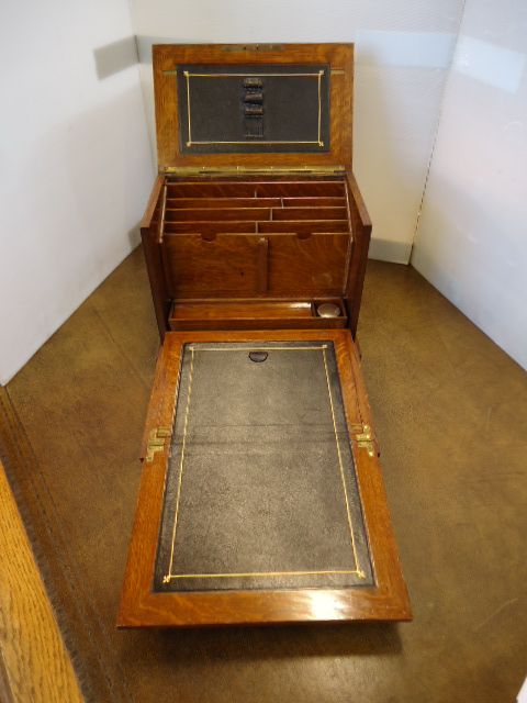 Quality Oak Desk Box