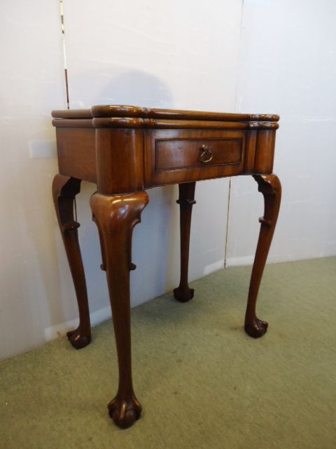 Mahogany Fold Over Table