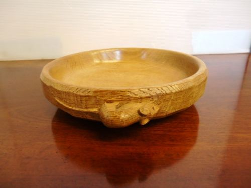 Vintage Robert ' Mouseman' Thompson  Bowl