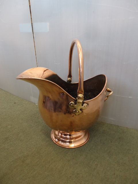 Copper Coal Helmet