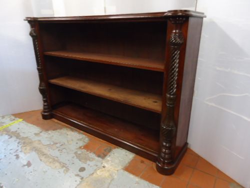 Mahogany Bookshelves