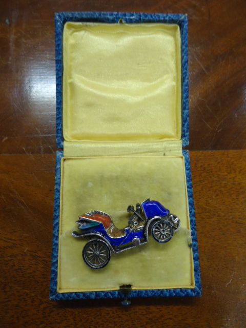 Motor Enthusiast's Brooch