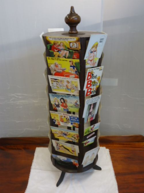 Revolving Post Card Stand