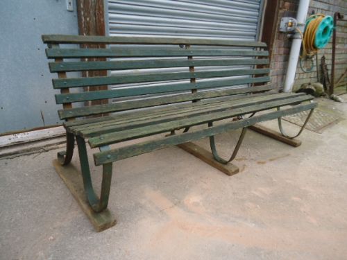 19th Century Latted Bench