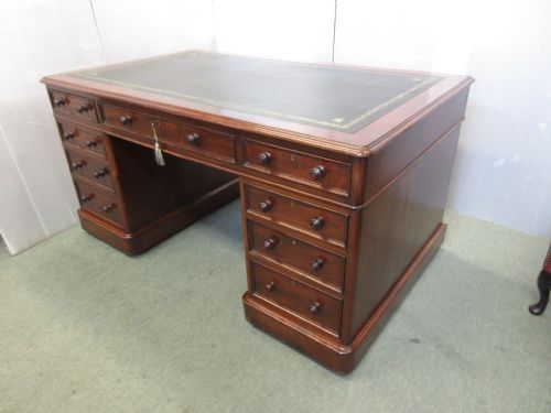 Large Mahogany Desk