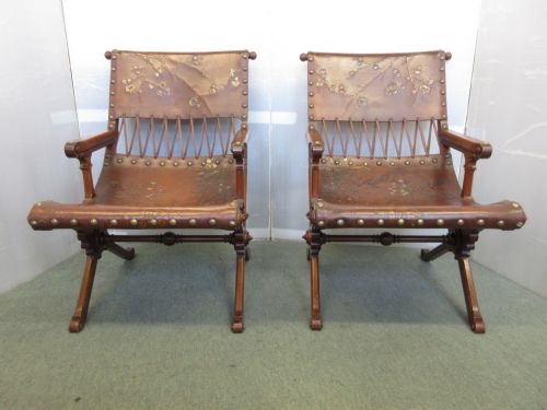 Pair of Arts & Crafts Chairs