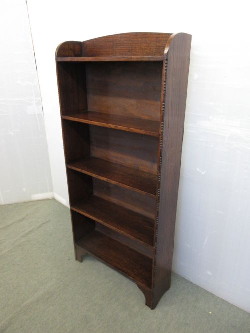 Slim Oak  Bookshelves