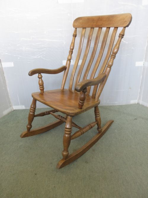 Heavy Quality 19th Century Rocking Chair